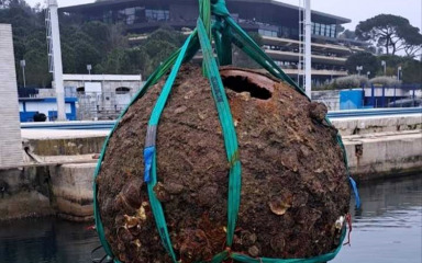 Policijski službenici uspješno uklonili protubrodsku minu