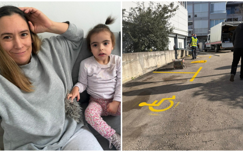 Majka djeteta s invaliditetom dobila parking: 'Stanari su pokazali kako je lako nekome promijeniti svakodnevicu'