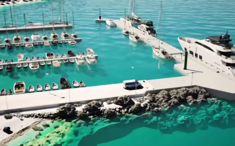 Započeli radovi na izgradnji komunalnih vezova u Vrsima, odvijat će se i - tijekom sezone