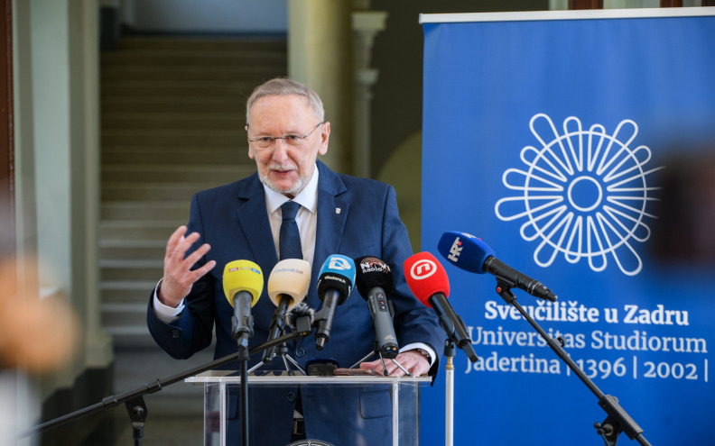 Božinović u Zadru razgovarao sa studentima: 'Treba izbjeći iluziju da je sigurnost zajamčena, za nju treba dati sve od sebe'