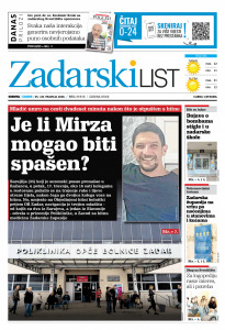 Današnje izdanje naslovnica