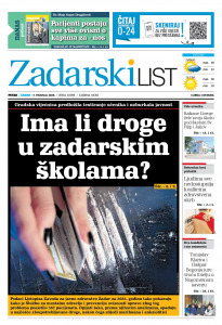 Današnje izdanje naslovnica