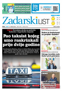 Današnje izdanje naslovnica