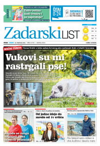 Današnje izdanje naslovnica