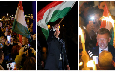 TISUĆE NA ULICAMA Noć slavlja u Budimpešti nakon izbora koji su srušili Orbana