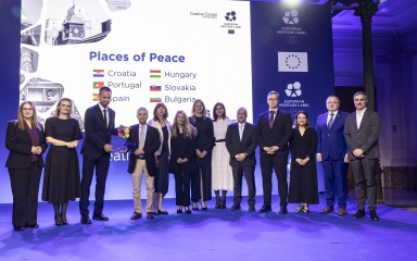 Samostan sv. Frane dobio Europsku oznaku baštine, priznanje u Bruxellesu preuzeo Erlić