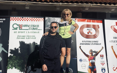 Najuspješniji vikend u povijesti AK Biograd, Natalija Gulin postavila novi balkanski rekord