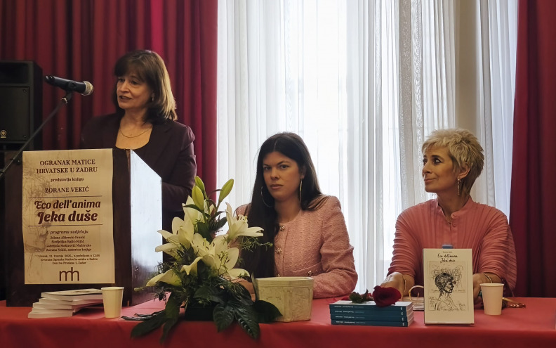 Predstavljena knjiga Zorane Vekić: 'U njezinim stihovima izranjaju godinama potiskivane i nataložene slike'