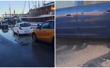 VELIKI GUBICI Poluotok jutros ostao bez vode, pukla cijev na obali kod mosta