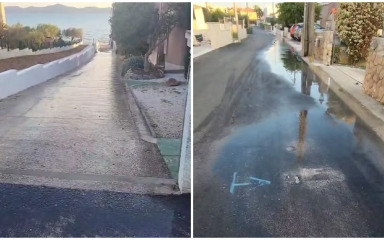 U Diklu vrije potok dok radovi na aglomeraciji miruju: ‘Opet će se kopati novi asfalt, a ljeti nećemo imati ni kapi vode’