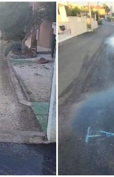 U Diklu vrije potok dok radovi na aglomeraciji miruju: ‘Opet će se kopati novi asfalt, a ljeti nećemo imati ni kapi vode’