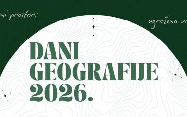 Dani geografije 2026. otvaraju raspravu o turistifikaciji i upravljanju javnim prostorom, donosimo program