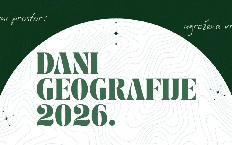 Dani geografije 2026. otvaraju raspravu o turistifikaciji i upravljanju javnim prostorom, donosimo program
