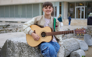 DJEČAK S GITAROM Razgovarali smo s Leom Radosom: ‘U Zadru je publika možda čak i najbolja’