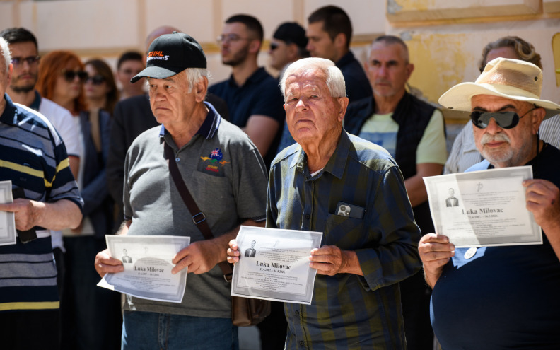 PREGLED DANA Zadar u znaku prosvjeda za Luku: ''Ubio ga je sustav kojeg smo mi napravili'