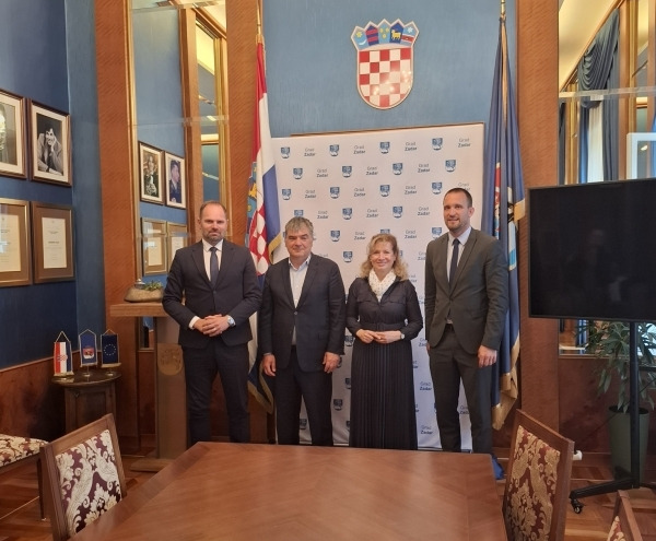 Veleposlanica Republike Slovačke u nastupnom posjetu Gradu Zadru i Zadarskoj županiji