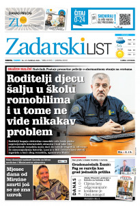 Današnje izdanje naslovnica