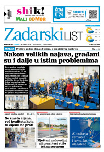 Današnje izdanje naslovnica