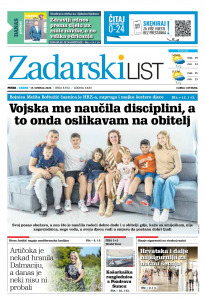 Današnje izdanje naslovnica