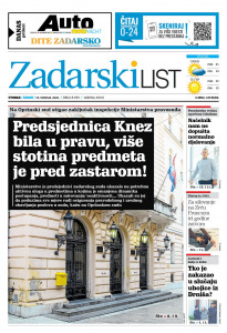 Današnje izdanje naslovnica