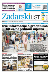 Današnje izdanje naslovnica