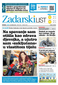 Današnje izdanje naslovnica