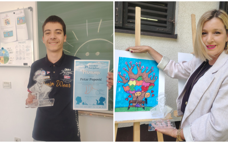Veliko priznanje za učenika OŠ Voštarnica, Petar Popović osvojio prestižnu nagradu na Lovrakovim danima kulture