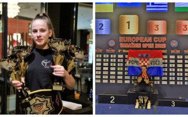 NEVJEROJATNA LUCIJA TOKIĆ U jednom danu odradila 11 borbi bez poraza, u Benkovac odnijela čak četiri zlatne medalje!
