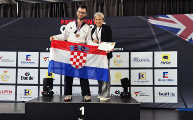 NA VRHU SVJETSKOG PARATAEKWONDOA Mateo Škara osvojio dvije brončane medalje na međunarodnim turnirima u Londonu
