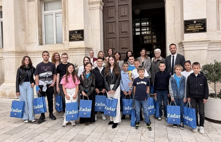 MLADI GENIJALCI Gradonačelnik Erlić primio mlade matematičare i sudoku prvakinju: 'Grad će uvijek biti podrška obrazovanju'
