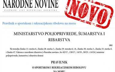 Od 1. lipnja na snagu stupa novi Pravilnik o sportskom i rekreacijskom ribolovu na moru, evo što to znači