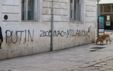 U Splitu pisao grafite protiv Milanovića i Možemo: ‘Žao mi je, ali platili su mi za to 400 eura…’
