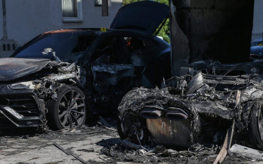 Policija otkrila zašto je zapaljen Lamborghini. Razriješen pokušaj iznude više milijuna eura