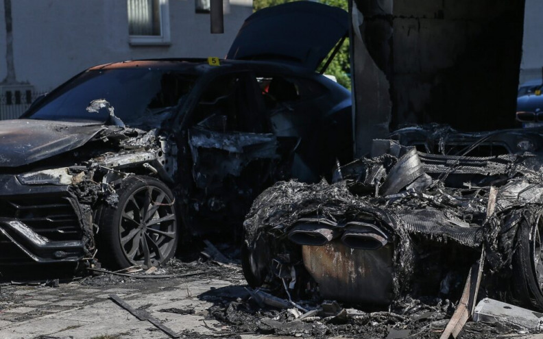 Policija otkrila zašto je zapaljen Lamborghini. Razriješen pokušaj iznude više milijuna eura