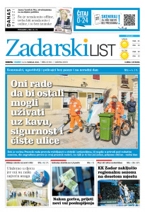 Današnje izdanje naslovnica