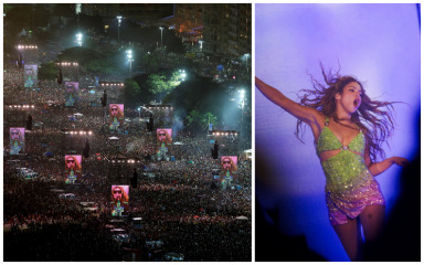 Shakira održala besplatan koncert za dva milijuna ljudi na brazilskoj Copacabani