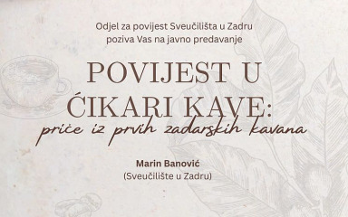 Povijest u ćikari kave: priče iz prvih zadarskih kavana