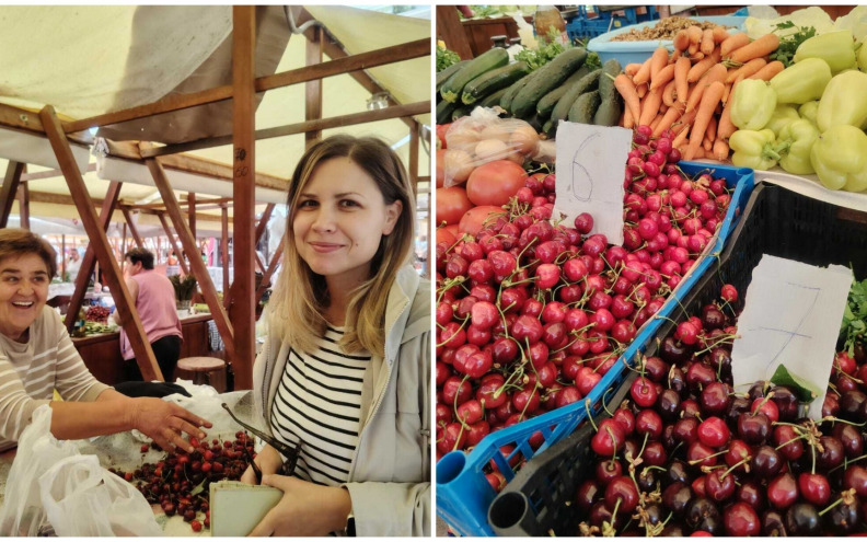 PROLJEĆE NA PIJACI Trešnje i jagode zvijezde zadarske tržnice: 'Ponuda je velika i bogata, samo je kupaca malo'