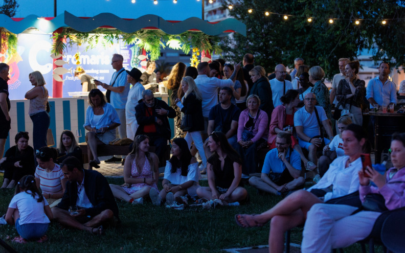 FOTO Pogledajte kako je sinoć bilo na Fish & Jazz Festivalu