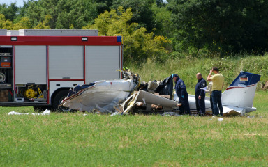 [FOTO/VIDEO] Što je pošlo po zlu iznad Medulina? Avion je napravio spiralu i onda velikom brzinom pao na zemlju