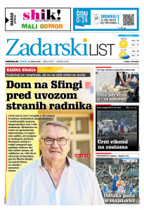 Današnje izdanje naslovnica