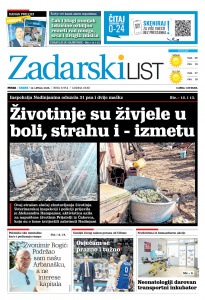 Današnje izdanje naslovnica