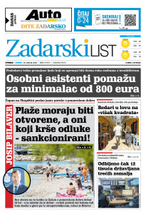 Današnje izdanje naslovnica