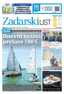 Današnje izdanje naslovnica