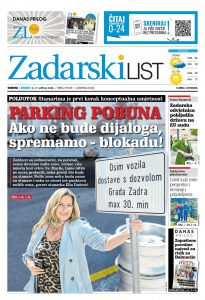 Današnje izdanje naslovnica