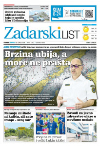 Današnje izdanje naslovnica
