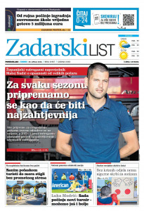 Današnje izdanje naslovnica