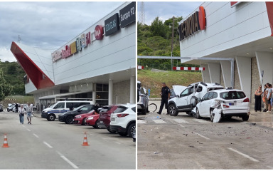 [FOTO] U prometnoj nesreći na parkingu Supernove ozlijeđene tri osobe!