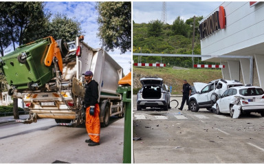 PREGLED DANA Najavljeni prosvjed radnika Čistoće i lančani sudar na parkingu Supernove obilježili dan