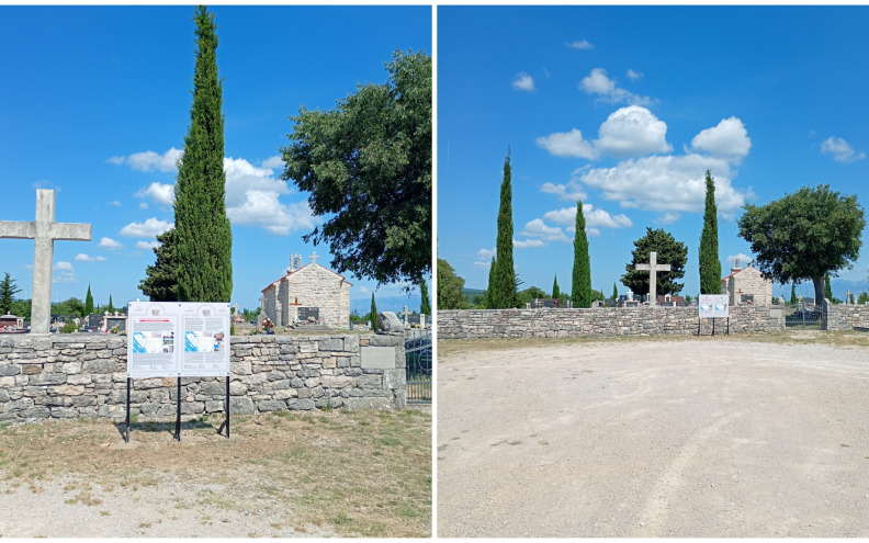 Udruga Branimir u Popovićima postavila novu ploču o crkvi sv. Mihovila i bogatoj hrvatskoj baštini